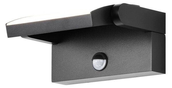 CMD Applique a LED 9081, sensore, antracite, 21 cm, CCT, IP54 9081, Nero, Alluminio, Moderno