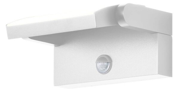 CMD Applique a LED 9111, sensore, bianco, 21 cm, CCT, IP54 9111, Bianco / Opale, Alluminio, Moderno