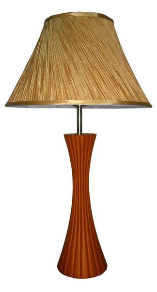 Ideal Lux Snell TL1 Small lampada comodino in legno naturale
