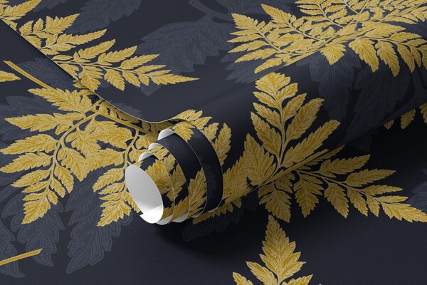 Carta da parati Foglie tropicali, Parati fiori e piante classici, a00418 : Uwalls.it