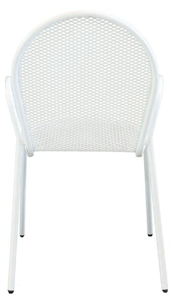 ROMANUS - set tavolo in metallo cm 60 x 60 x 72 h con 2 poltrone Maris