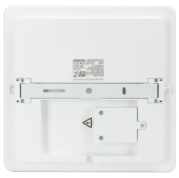 Aigostar - Plafoniera LED per bagno LED/18W/230V 3000K-6500K IP54 + telecomando