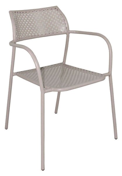 INDEX - set tavolo in metallo cm 80 x 80 x 73h con 2 poltrone Aviim