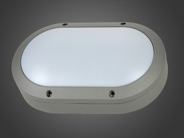 Applique da esterno LED BERAD, 8W, 230V, IP54, grigio