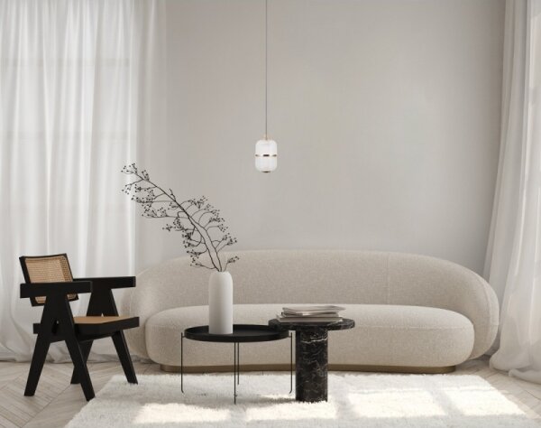 ITALUX PND-34375-1-HBR - Lampadario LED sospeso con cavo ALANI LED/6W/230V 3000K dorato