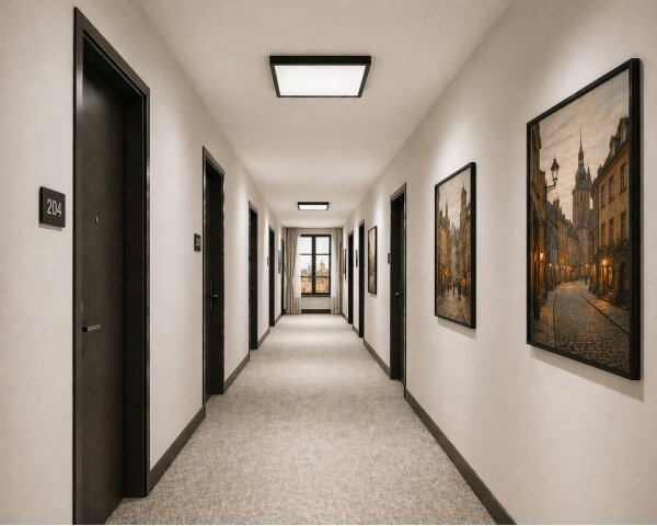 Plafoniera LED con sensore VITALI LED/24W/230V 4000K 33x33 cm antracite