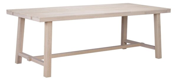 Tavolo da pranzo in rovere laccato opaco , 220 x 95 cm Brooklyn - Rowico