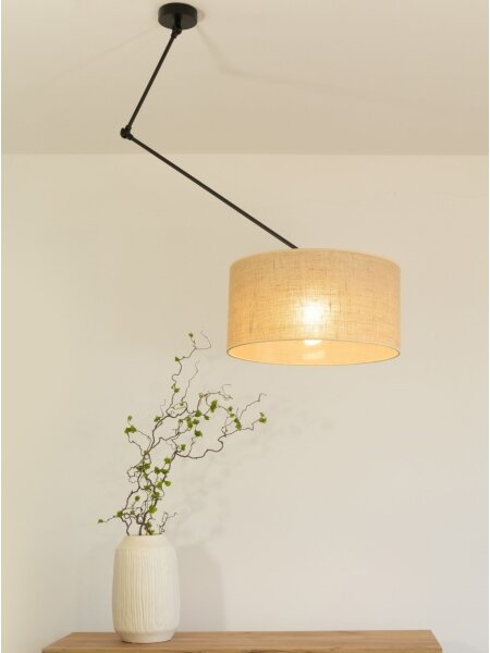 Lampadario LED regolabile su asta GORTA 1xE27/60W/230V iuta