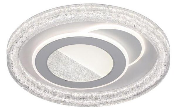 ITALUX PLF-54182R-WH - Plafoniera LED dimmerabile TEMPIO LED/55W/230V diam. 50 cm + telecomando