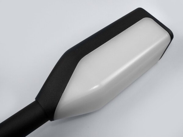 Lampada da esterno LED SAVEN LED/6W/230V 50 cm IP54 nera