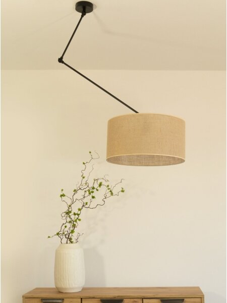 Lampadario LED regolabile su asta GORTA 1xE27/60W/230V iuta