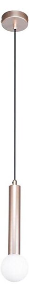 ITALUX PND-33574-1-CF - Lampada a sospensione con cavo FILANO 1xG9/5W/230V oro rosa