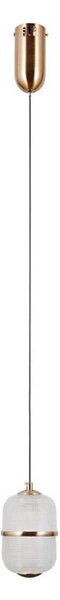 ITALUX PND-34375-1-HBR - Lampadario LED sospeso con cavo ALANI LED/6W/230V 3000K dorato