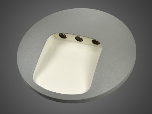 Applique da esterno LED DACU LED/3W/230V IP54 grigia
