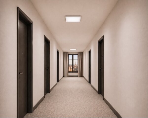 Plafoniera LED con sensore WILTON LED/24W/230V 4000K 33x33 cm bianca