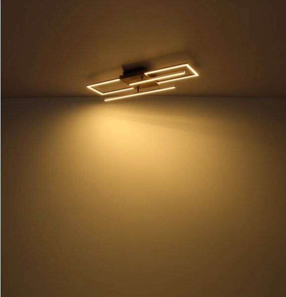 Globo 67276-24 - Plafoniera LED KENDRA, 24W/230V, 3000K, 20x80 cm
