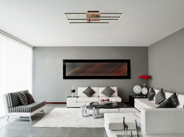 Globo 67276-24 - Plafoniera LED KENDRA, 24W/230V, 3000K, 20x80 cm