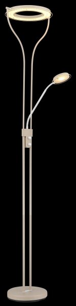 Globo 59038SAD - Lampada da terra dimmerabile a LED EBRO LED/20W/230V + LED/4W 3000K