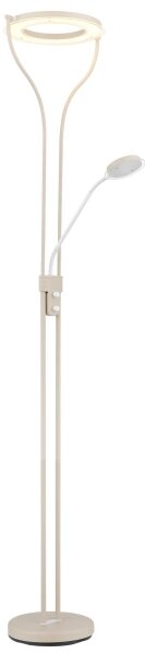 Globo 59038SAD - Lampada da terra dimmerabile a LED EBRO LED/20W/230V + LED/4W 3000K