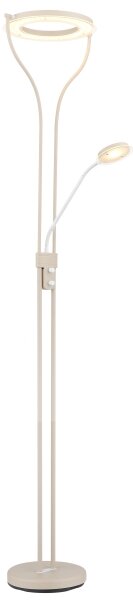 Globo 59038SAD - Lampada da terra dimmerabile a LED EBRO LED/20W/230V + LED/4W 3000K