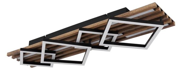 Globo 67344D3 - Plafoniera LED OBRIEN LED/30W/230V + LED/12W 3000K 31x82cm