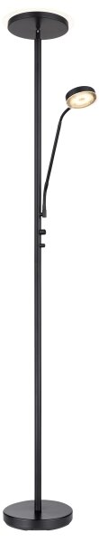 Globo 59092 - LED St lampada da terra ERNST LED/18,5W/230V + LED/4,5W