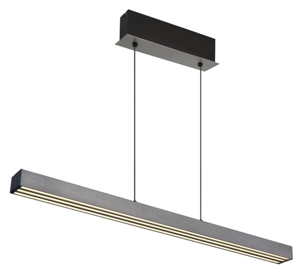 Globo 17016 - Lampadario a sospensione dimmerabile con controllo touch ETHAN LED/39W/230V 2700/4000/6000K grigio