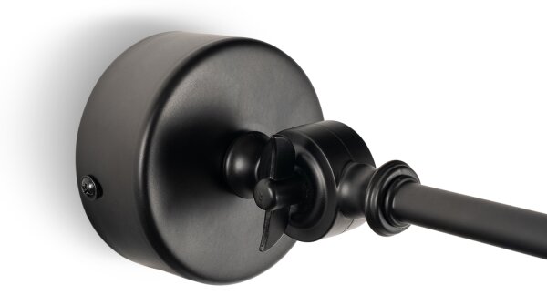 Brilagi - Lampada da parete QUILL 1xE27/40W/230V 83 cm nera