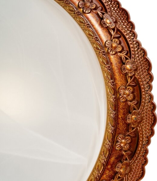 Brilagi - Plafoniera FRESCO 2xE27/40W/230V diam. 30 cm dorata