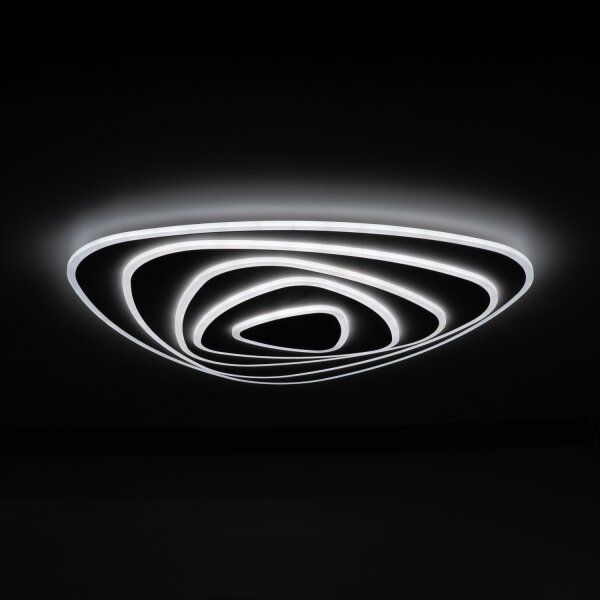 Brilagi - Plafoniera LED dimmerabile MODERN MAXI LED/140W/230V 74x75 cm + telecomando