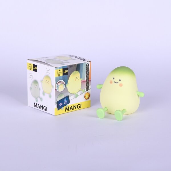 Globo 2871 - Lampada notturna per bambini LED RGBW ricaricabile e dimmerabile MANGI LED/2W/5V 800 mAh mango