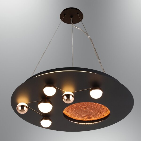 Plafoniera LED MARS LED/48W/230V 3000K nera
