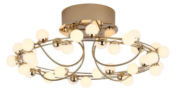 Plafoniera LED MARS LED/44W/230V 3000K dorata