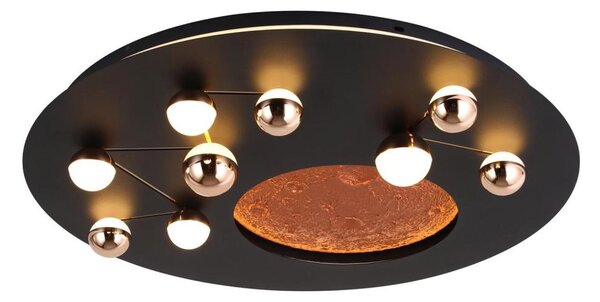 Plafoniera da soffitto MARS LED/58W/230V 3000K nera
