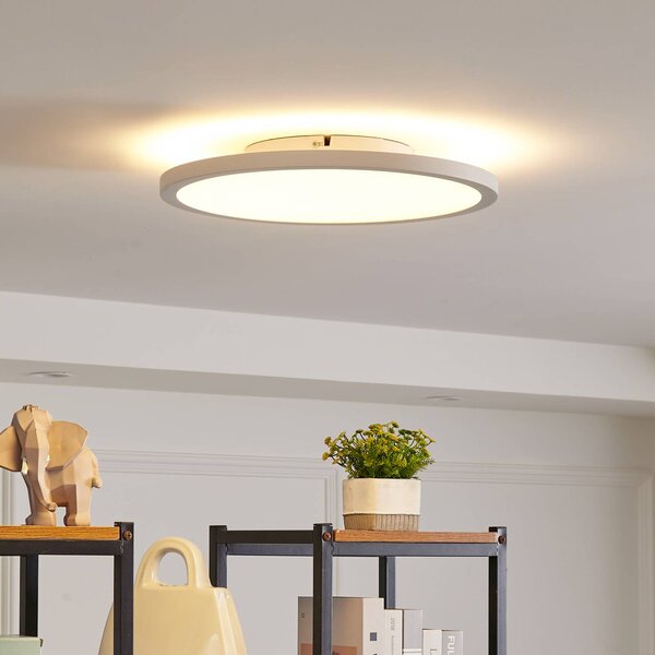Plafoniera a LED Brenda Arcchio, dimmerabile, Bianco / Opale, Soggiorno / Sala da pranzo, Moderno, Plafoniera LED