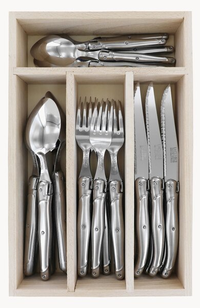 Set di posate lucidate Debutant Inox, 6 persone (24 pz)