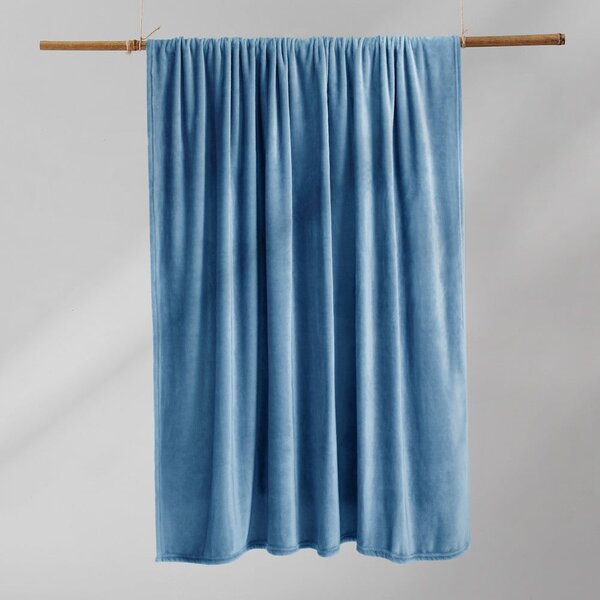 Plaid blu , 70 x 150 cm Mic - DecoKing