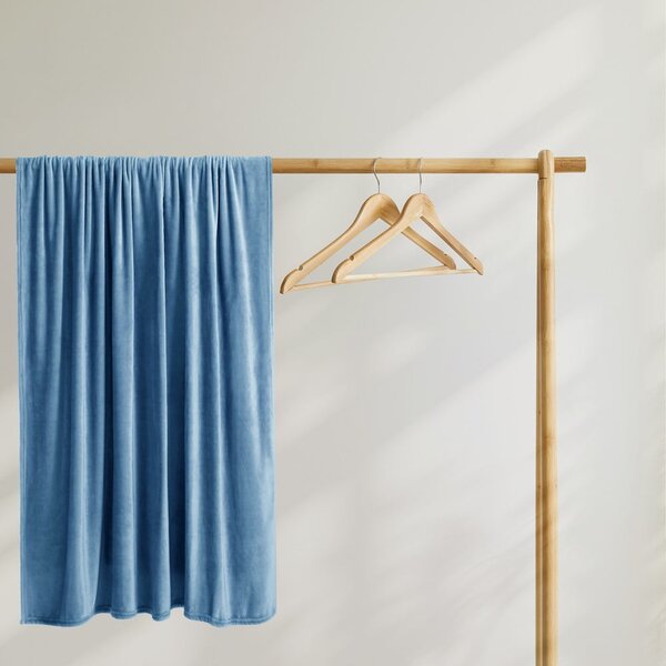 Plaid blu , 70 x 150 cm Mic - DecoKing