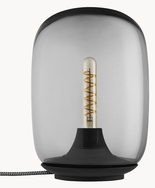 Lampada da tavolo in vetro soffiato a LED con luce regolabile Acorn