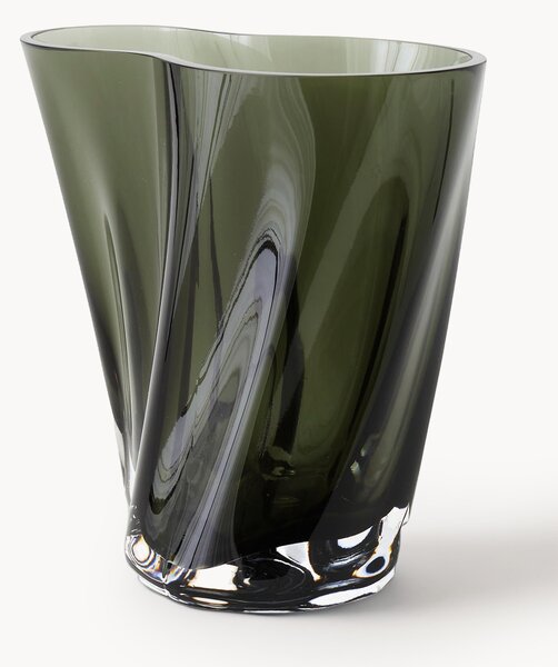 Vaso in vetro soffiato a mano Aer, alt. 19 cm