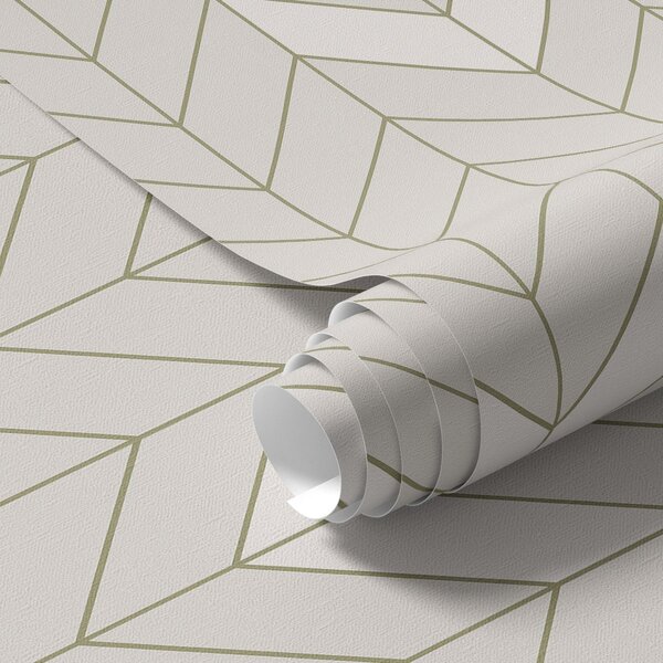 Carta da parati Motivo geometrico a linee sottili, Parati astratta classici, a00487 : Uwalls.it