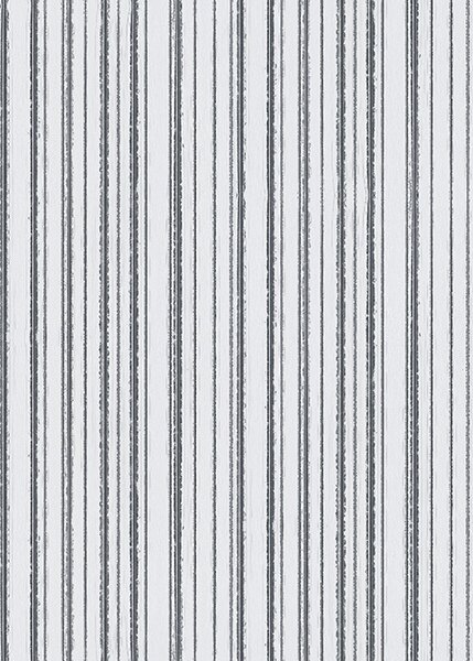 Carta da parati Strisce verticali grigie su sfondo bianco, Parati geometrica classici, Parati geometrica a righe classici, a00507 : Uwalls.it