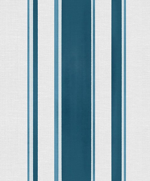 Carta da parati Strisce verticali blu e turchesi su sfondo chiaro, Parati geometrica classici, Parati geometrica a righe classici, a00528 : Uwalls.it