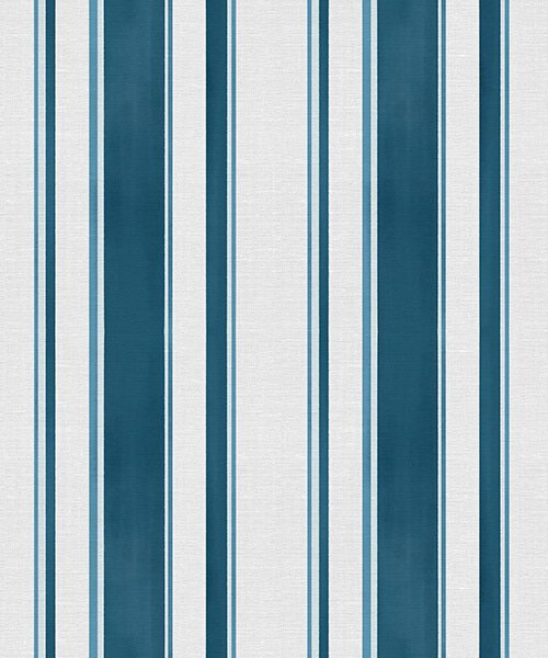 Carta da parati Combinazione di strisce turchesi su sfondo bianco, Parati geometrica classici, Parati geometrica a righe classici, a00527 : Uwalls.it