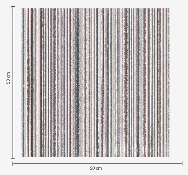 Carta da parati Strisce fitte nei toni del marrone-grigio, Parati geometrica classici, Parati geometrica a righe classici, a00548 : Uwalls.it