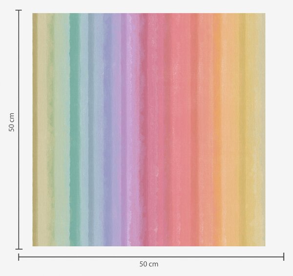 Carta da parati Strisce arcobaleno con accenti di colore, Parati geometrica classici, Parati geometrica a righe classici, a00553 : Uwalls.it