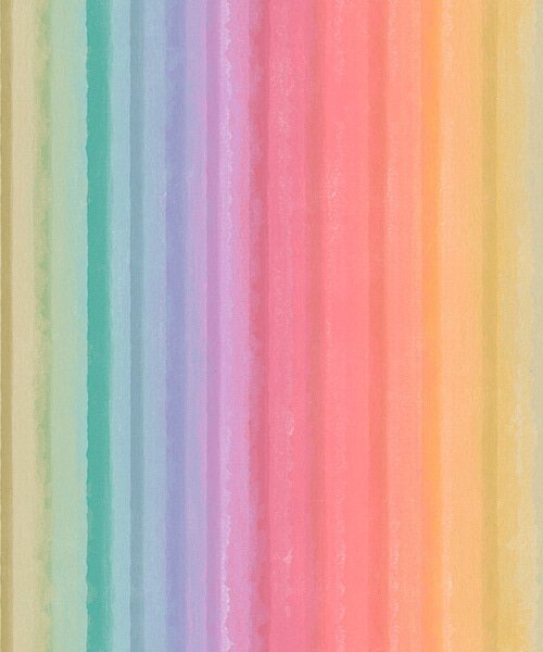 Carta da parati Strisce arcobaleno con accenti di colore, Parati geometrica classici, Parati geometrica a righe classici, a00553 : Uwalls.it