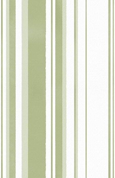Carta da parati Strisce verticali verdi di larghezza variabile, Parati geometrica classici, Parati geometrica a righe classici, a00565 : Uwalls.it
