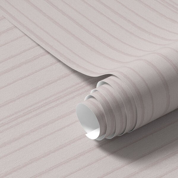 Carta da parati Strisce verticali rosa chiaro dallo stile delicato, Parati geometrica classici, Parati geometrica a righe classici, a00567 : Uwalls.it