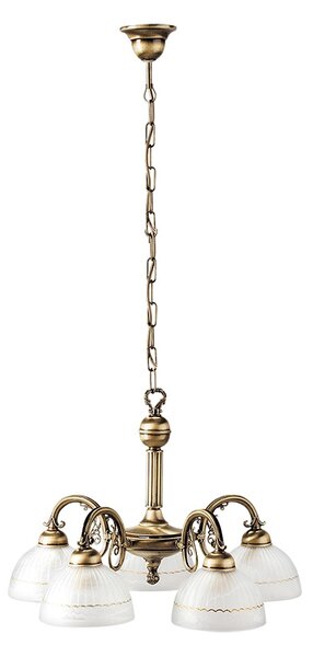 Rabalux 8815 - Lampadario a sospensione con catena FLOSSI 5xE27/40W/230V